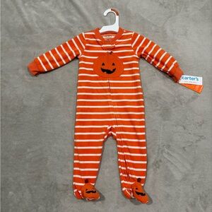 9m Carters pumpkin Halloween pjs
